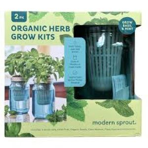 Organic Herb Grow Kit - Blue